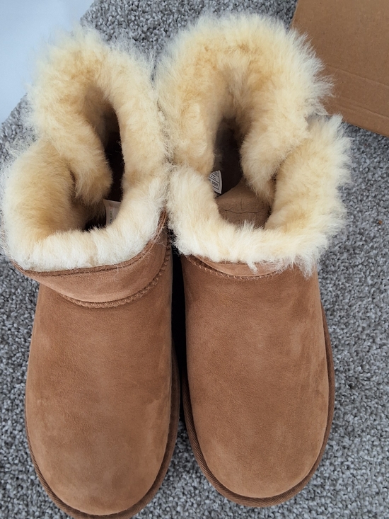 Mini Bailey Bow II Boot for Women | UGG® UGG Mini Bailey Button 2 in Chestnut